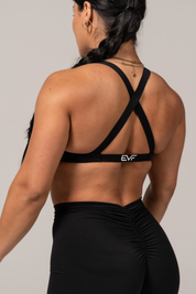 Curve Twist Bra - Black